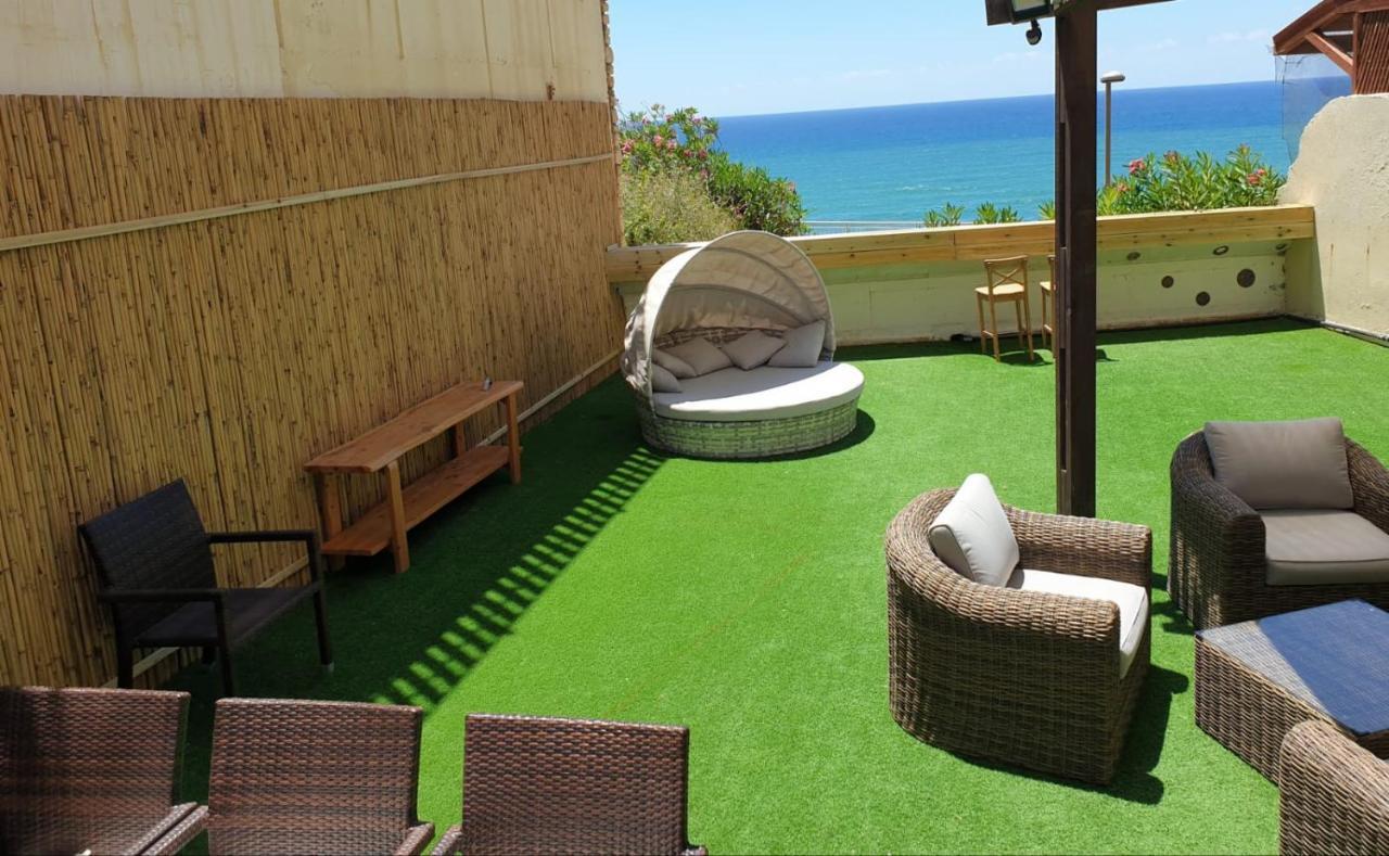 Magic On The Sea-Suites With A Private Jacuzzi And A Private Sea View Netanya Exterior foto